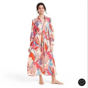 Mixed Floral Long Sleeve Dress - ALEXIS by Target